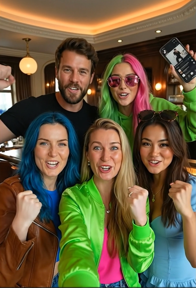 Miriam Albrecht mit ihrem KI Team
