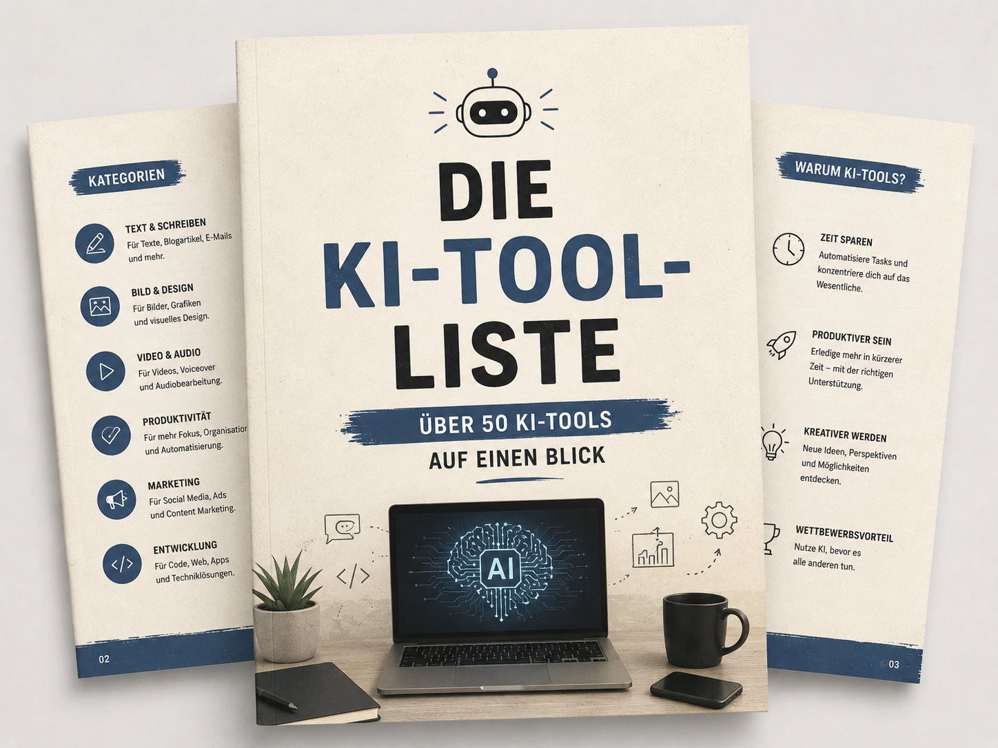 KI Tool-Liste als langweilige PDF